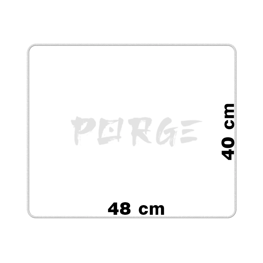 Porge Esport 480x400x4 mm Kişiselleştirilebilir Gaming Mouse Pad