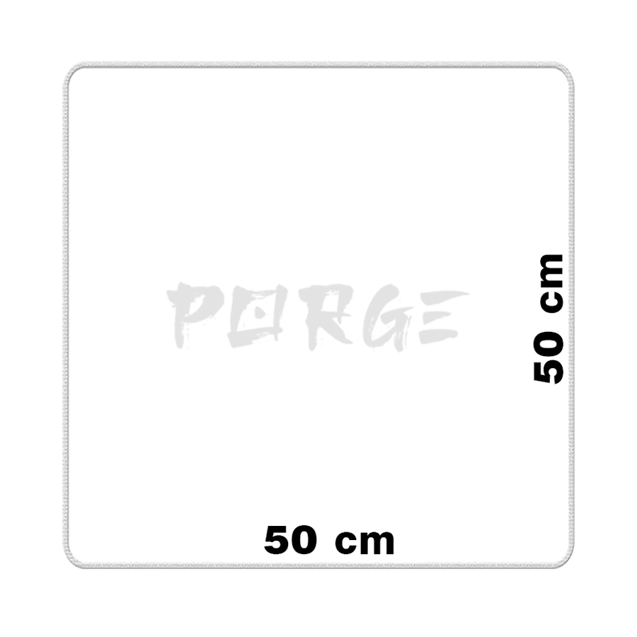 Porge Esport 500x500x4 mm Kişiselleştirilebilir Gaming Mouse Pad