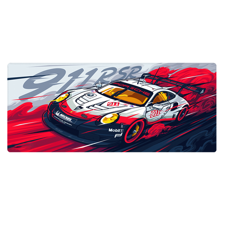 Porge Premium Gaming Mouse Pad Super Car Mouse Pad