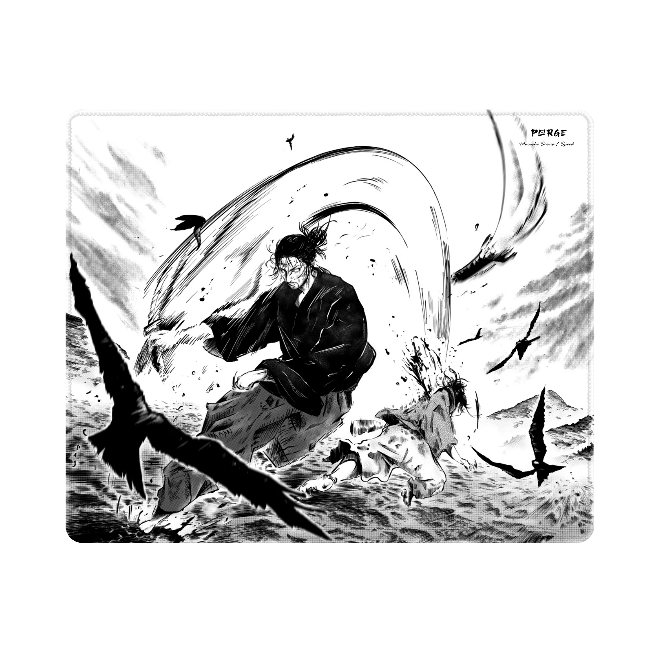 Porge Musashi Series 48x40 50X50 Esport Mouse Pad