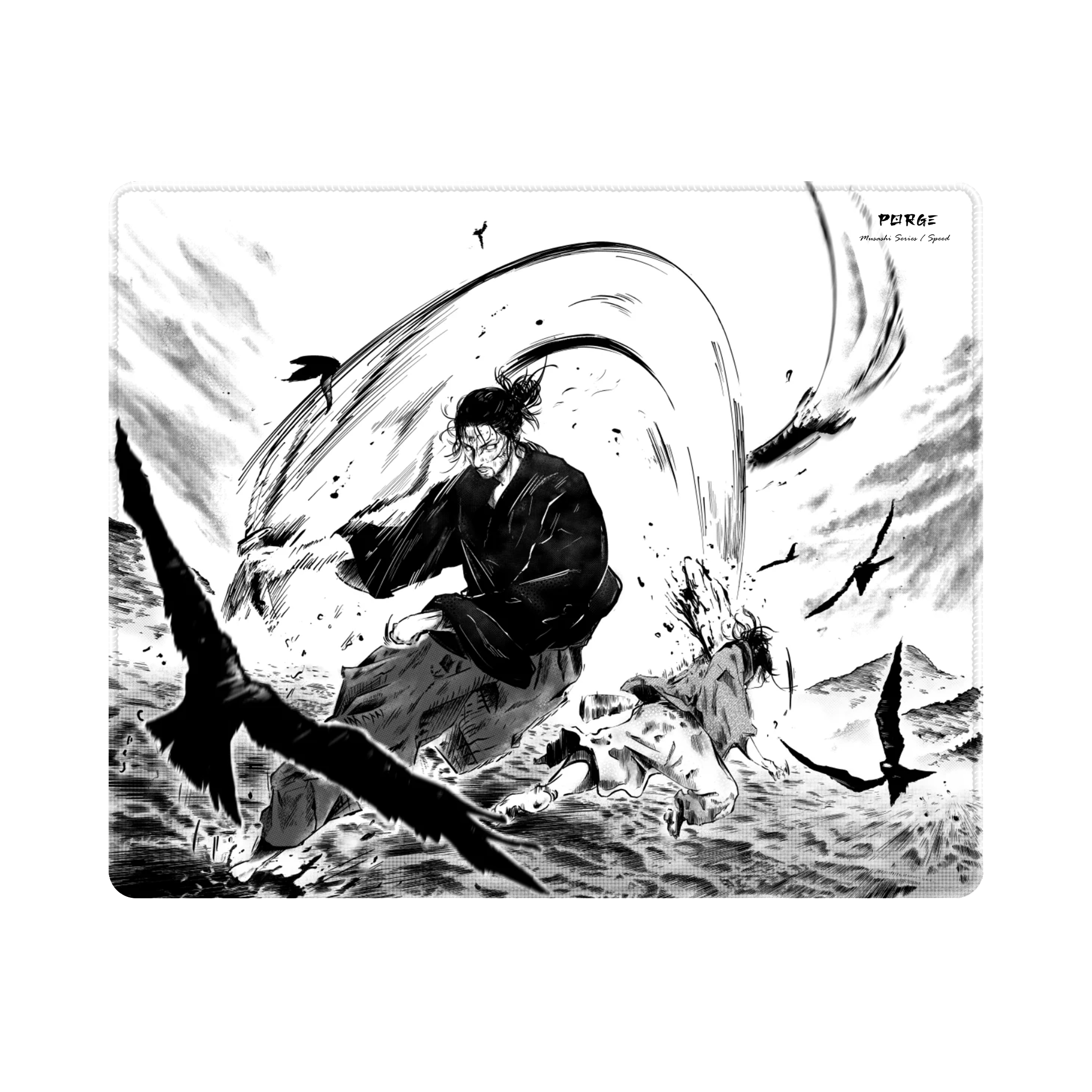 Porge Musashi Series 48x40 50X50 Esport Mouse Pad